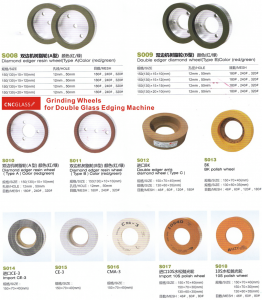 Grinding Wheels for Double Glass Edging Machine2